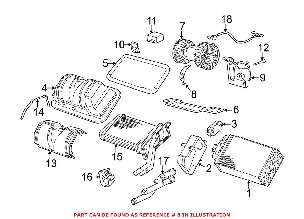 BMW Shackle 64111375620